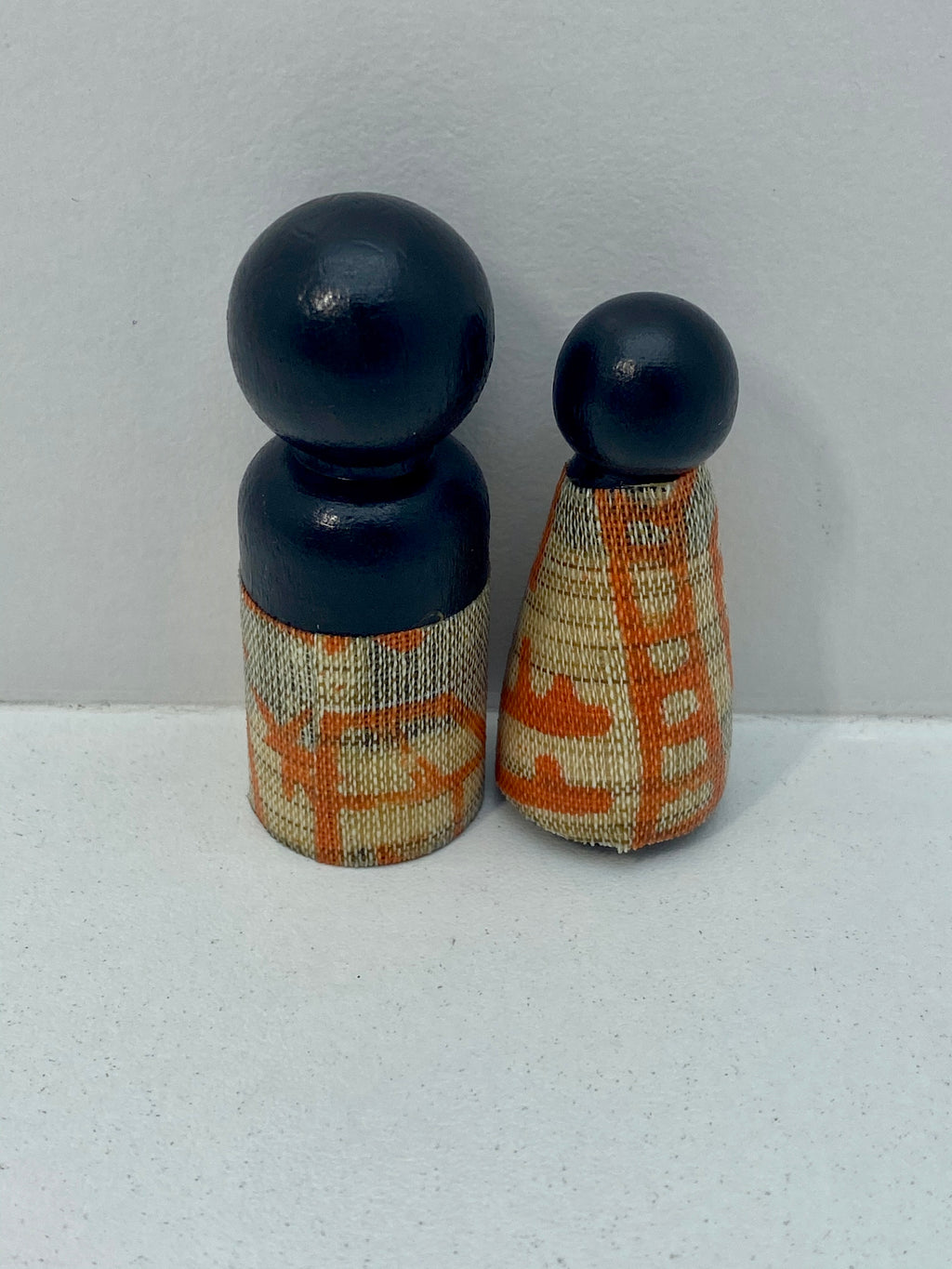 African Peg Doll, Orange