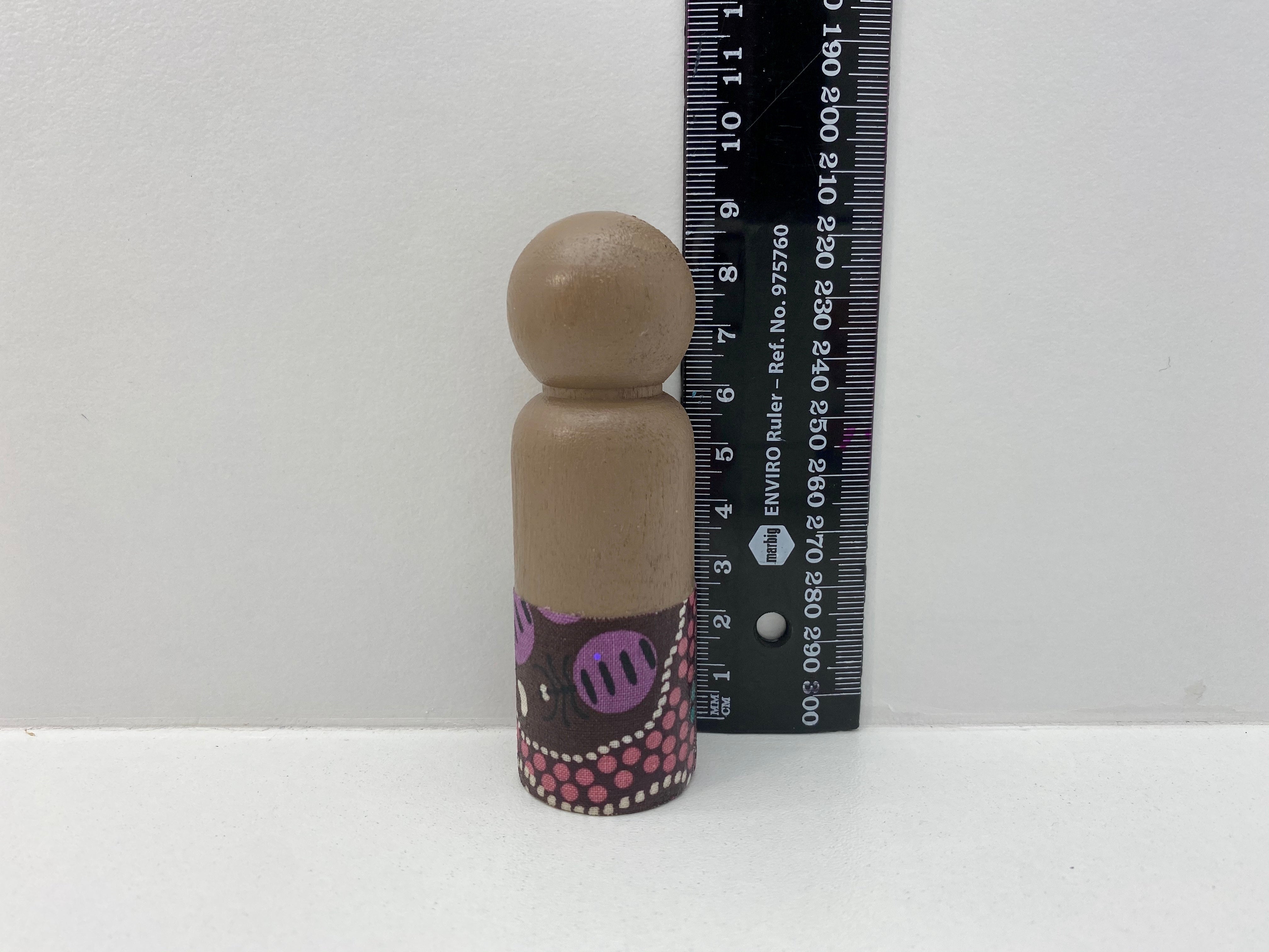 Aboriginal Peg Doll People Indigenous Australian timber toys sustainable Wild Bush Honey Ant Pink