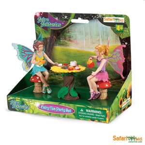 Safari fairy tea party set child fantasy play toys 