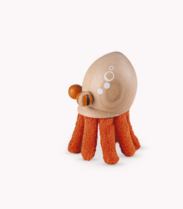 Anamalz, wooden Animals sustainable natural timber octopus
